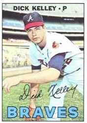 1967 Topps Baseball Cards      214     Dick Kelley
